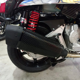 200cc Technica Exhaust - Premium Steel (Black)