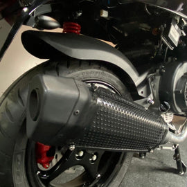 125cc Technica Exhaust - Premium Steel (Black)
